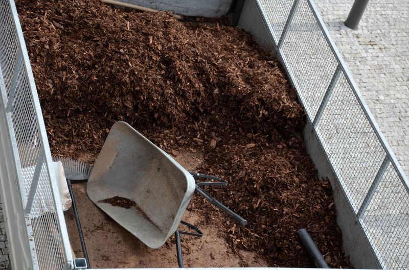 Mulch Storage Area